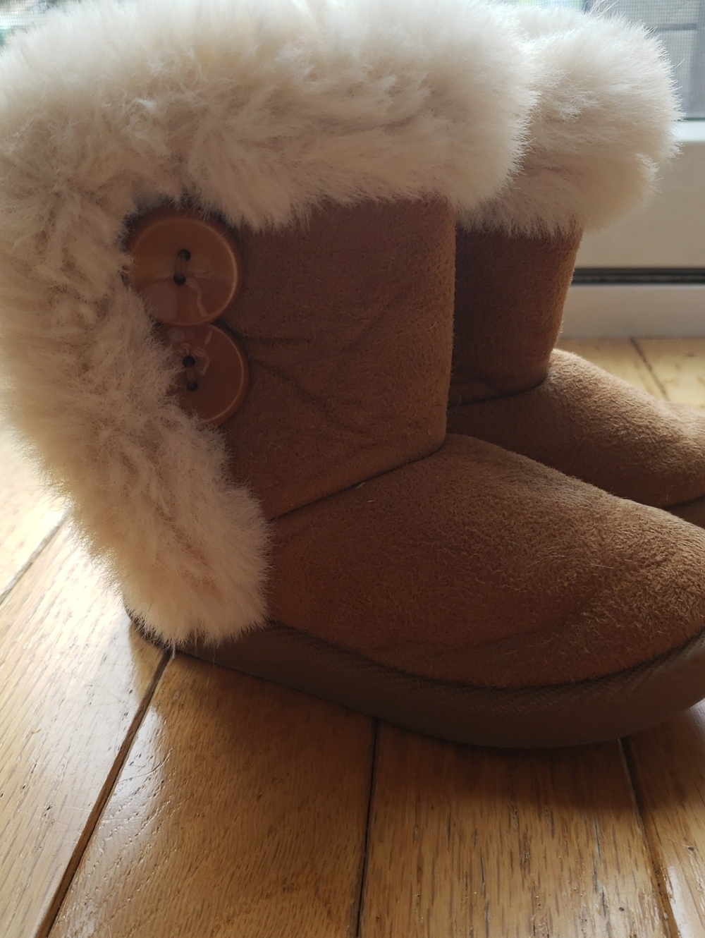 Kids Faux-Suede, Faux Fur, Sherpa Boots